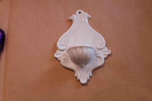 Porcellana acquasantiera - porcellana,