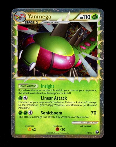 Carta pokemon yanmega prime - carta,