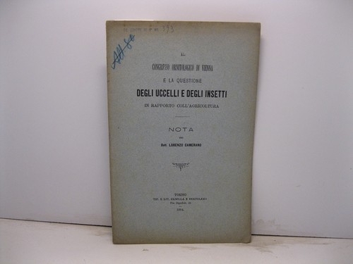 Camerano lorenzo congresso - camerano, lorenzo,