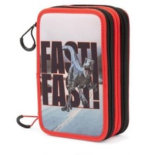 Astuccio 3 Zip Jurassic World
