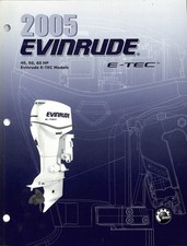 Manuale riparazione motore fuoribordo Evinrude E-TEC 40, 50, 60 CV 2005