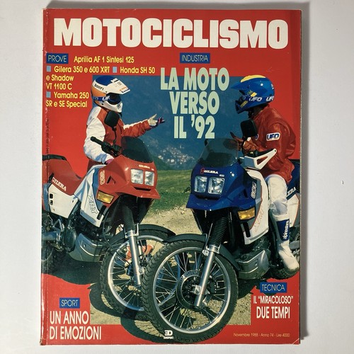 Rivista motociclismo novembre - motociclismo,