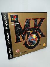 ?? Mortal Kombat 3 Cartonato Near MINT PlayStation PS1 PSone PAL ITA no Tekken