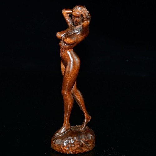 Scultura legno bosso - in,