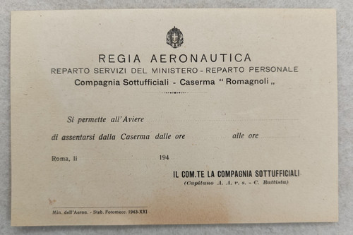 Aviazione 1943 regia - aviazione,