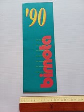 Bimota catalogo produzione modelli 1990 depliant italiano originale