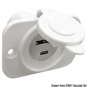 Presa incasso doppia usb - incasso,