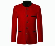 Giacca uomo Trachten rossa