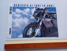 Yamaha TZR 125 R - TZR 125  R Sport Production 1992 depliant originale italiano