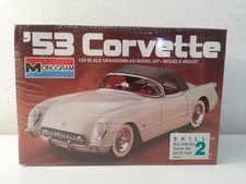 '53 Corvette Monogram Kit 2291 Scala 1/24 Sigillato-D29