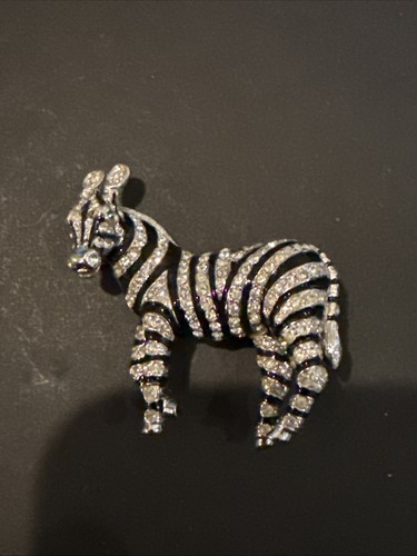Spilla zebra vintage ciner - spilla,