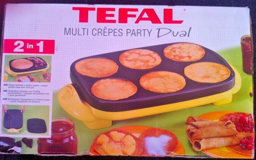 Tefal multi crêpes - party, dual