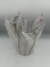Vaso vintage fazzoletto murano - fazzoletto,