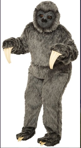 Costume mascotte bradipo