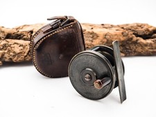 RARO E PICCOLO - MULINELLO HORTON (GLASGOW) 2 1/4" IN OTTONE CON CUSTODIA IN PELLE