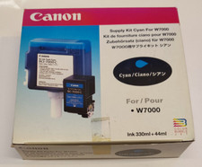 1 testina di stampa Canon BC-7000 ciano 44 ml + serbatoio BCI-7000 330 ml Canon BJ W7000 OCE5200