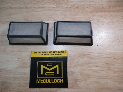 Coppia air fiters mcculloch - coppia,