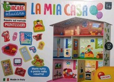 LA MIA CASA 3D MONTESSORI GIOCHI EDUCATIVI LISCIANI prescolare