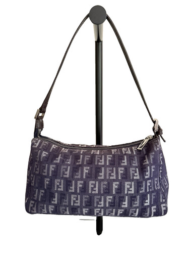 Borsa tracolla fendi blu - borsa,