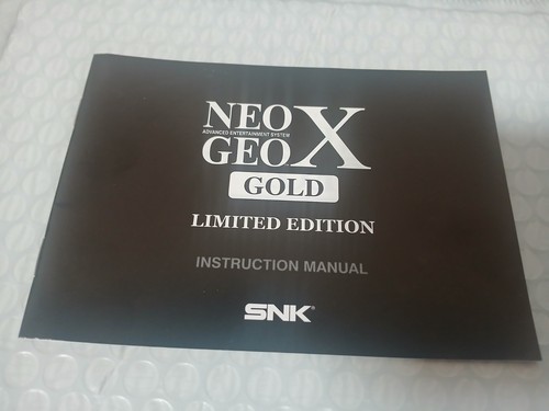 Neo geo gold limited edition - neo,
