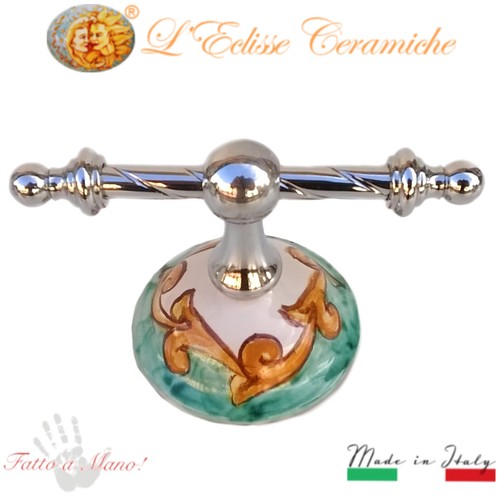 Gancio accappatoio ottone