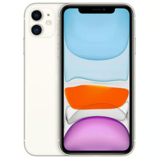 Apple iPhone 11 64 GB Bianco - Condizione Molto Buono - Nuova Batteria