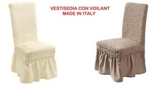 COPPIA COPRISEDIA VESTI SEDIA