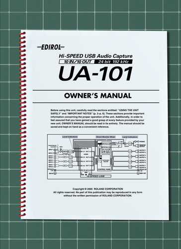 Roland edirol 101 - roland, ua-101