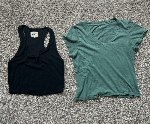 Madewell donna tank xs tee - madewell,