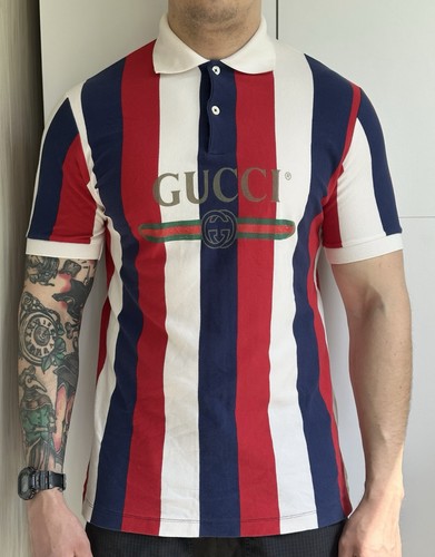 Polo gucci righe cotone - polo, in