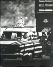 Foto vintage Fiat 1300 Milano 1964 Ft 37816 - Stampa 21x27 cm