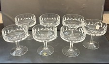 6 + 1 Coppe Champagne Cristallo Peill&putzler Vintage