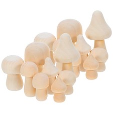  50 Pcs Wooden Miniature Doll
