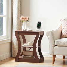 End Table con Stazione di
