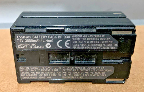 Canon 930 batteria - canon, bp-930