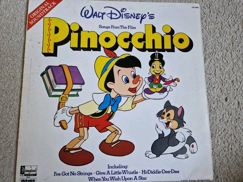 Pinocchio soundtrack walt - lp,
