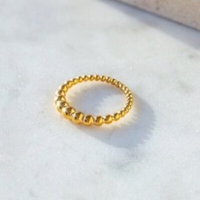 Anello oro bellissima sfera di