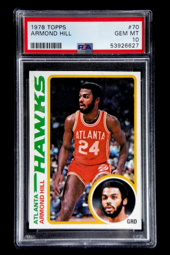 Armond hill 1978 topps - hill,