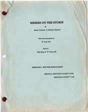 Kathryn Bigelow POINT BREAK RIDERS ON THE STORM sceneggiatura originale per #169006