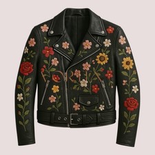 Giacca in pelle di agnello