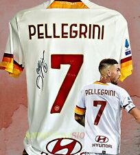 AS ROMA PELLEGRINI MATCH WORN INDOSSATA VS SALERNITANA SERIE A 21/22 USED SHIRT