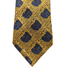 Cravatta Ermenegildo Zegna 100% seta cravatta designer geometrica floreale Italia 58" uomo