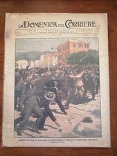 La Domenica del Corriere Arma dei Carabinieri aprile 1908 completa