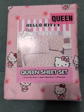 Set lenzuola rosa Hello Kitty