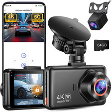 Dash Cam Auto 4K+2K Telecamera