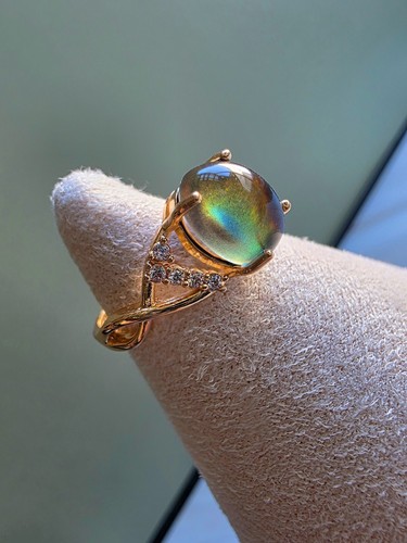 Anello umore oro regolabile - anello,