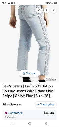 Jeans levi 501 taglia - jeans,