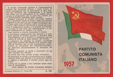TESSERA P.C.I. PARTITO