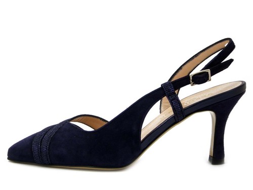 Decolletè sling back - in, pelle
