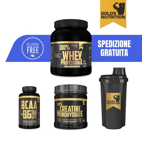 Gold nutrition proteine 100 - gold's,